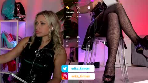 Erika      online show from 05/28/26, 12:02