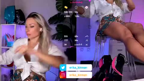 Erika      online show from 06/22/26, 02:25