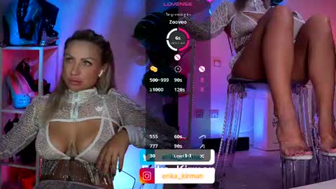 Erika      online show from 07/28/26, 12:45