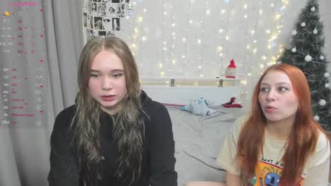 Veronica Tiia Lilith left to right online show from 01/14/25, 04:18