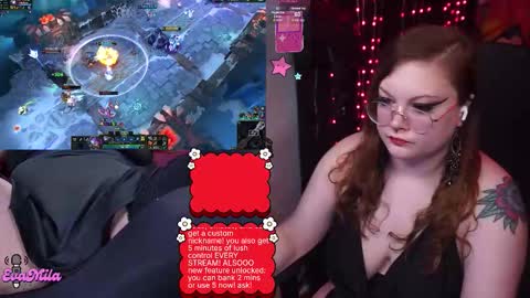 Snapshot of evamilaa chatting on 02/25/26, 07:34 Eva online show from 02/25/26, 07:34