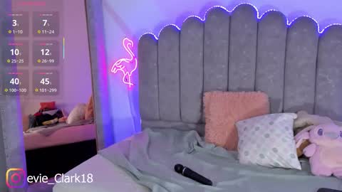 Snapshot of evie_clark_ chatting on 02/21/26, 02:01 My name is Evie nice to meet you really get to know me better private is open online show from 02/21/26, 02:01