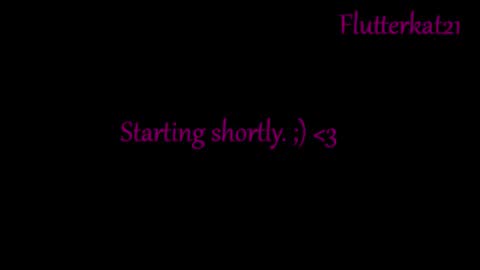 Snapshot of flutterkat21 chatting on 11/15/25, 08:33 FlutterKat online show from 11/15/25, 08:33