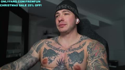 Snapshot of frewfun chatting on 11/23/25, 07:46 cameron online show from 11/23/25, 07:46