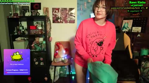 Snapshot of frogessjay chatting on 01/10/26, 08:54 Jaywise Frogfoot online show from 01/10/26, 08:54