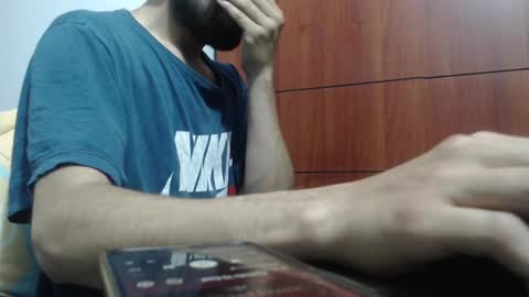 Snapshot of fvckhorneyguy chatting on 02/17/25, 05:14 andrew online show from 02/17/25, 05:14