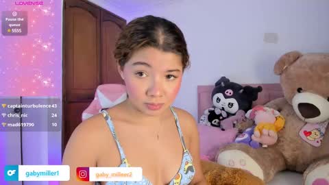 Snapshot of gabriela_miller2 chatting on 02/26/25, 06:47 Gaby online show from 02/26/25, 06:47