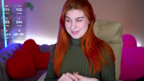 Snapshot of gingerrpink chatting on 02/20/26, 07:36 Ginger Pink online show from 02/20/26, 07:36