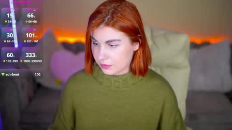 Snapshot of gingerrpink chatting on 03/18/26, 08:01 Ginger Pink online show from 03/18/26, 08:01