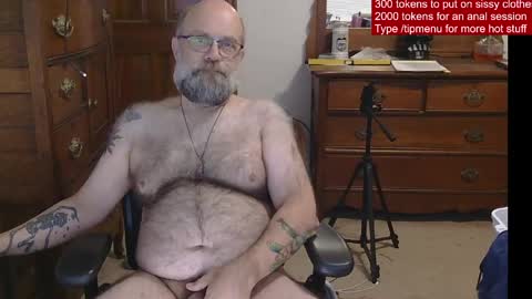 HairyDaddyBear69 online show from 05/11/26, 12:44