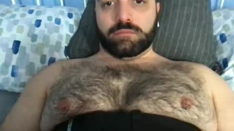 Snapshot of hairyleatherguy chatting on 01/22/25, 11:12 Hairy Guy online show from 01/22/25, 11:12