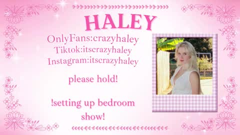 Snapshot of haleycrazy chatting on 11/17/25, 03:51 Haley online show from 11/17/25, 03:51