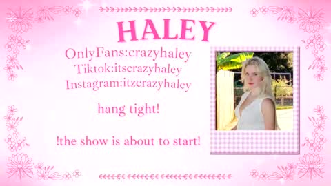 Snapshot of haleycrazy chatting on 12/03/25, 04:38 Haley online show from 12/03/25, 04:38