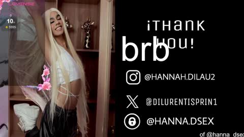 hannah dilau  online show from 04/29/26, 05:30