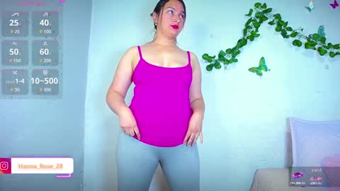 Snapshot of hanna_rose_28 chatting on 01/25/25, 12:16 Hanna online show from 01/25/25, 12:16