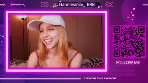 Snapshot of hanniesmile_ chatting on 04/30/26, 08:48 Hannie online show from 04/30/26, 08:48