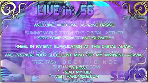 Snapshot of hardm0de chatting on 03/13/26, 08:59 B0ne Daddy Bonesaw Real-Life College of Whispers Bard mindfuck brainwash hypno cerebral sensual online show from 03/13/26, 08:59