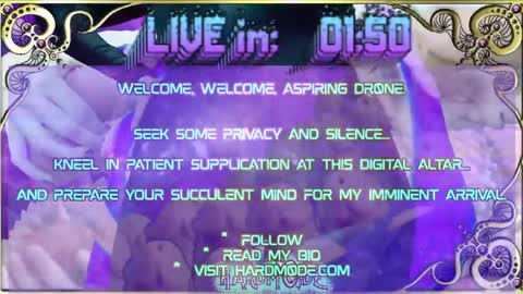 Snapshot of hardm0de chatting on 04/09/26, 10:48 B0ne Daddy Bonesaw Real-Life College of Whispers Bard mindfuck brainwash hypno cerebral sensual online show from 04/09/26, 10:48
