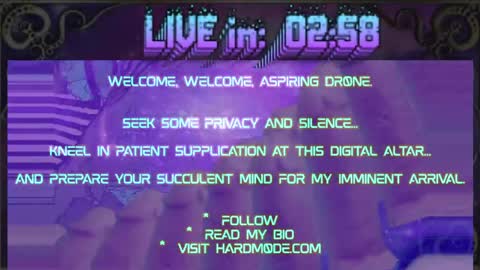 Snapshot of hardm0de chatting on 04/13/26, 08:58 B0ne Daddy Bonesaw Real-Life College of Whispers Bard mindfuck brainwash hypno cerebral sensual online show from 04/13/26, 08:58