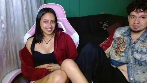 Snapshot of hotlatinocouple__ chatting on 05/15/26, 11:23 Eevee Zoro online show from 05/15/26, 11:23