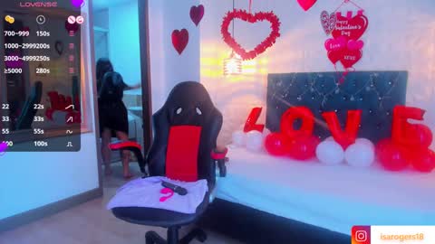 Snapshot of isarogers_dl chatting on 02/14/25, 01:40 isabel online show from 02/14/25, 01:40