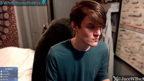 Twitter - JaceWBwA Whiteboiwithabss online show from 01/29/25, 01:48