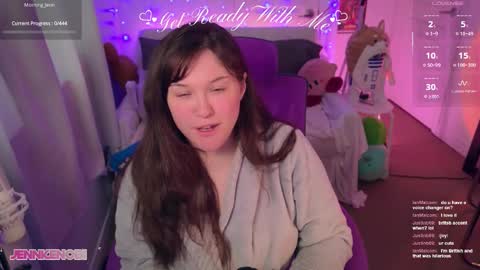 Snapshot of jennkenobi chatting on 02/09/26, 03:38 Jenn online show from 02/09/26, 03:38