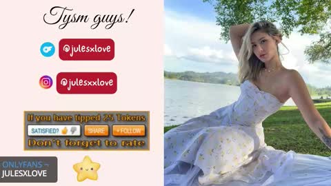 Snapshot of julesxdann chatting on 10/12/25, 03:16 Jules and Dann  Dont forget to give us thumps up online show from 10/12/25, 03:16