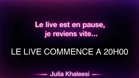 Julia Khaleesii online show from 04/15/26, 04:58