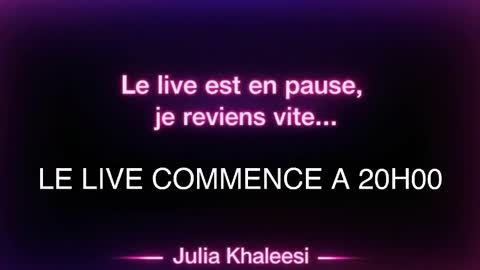 Julia Khaleesii online show from 04/16/26, 09:39
