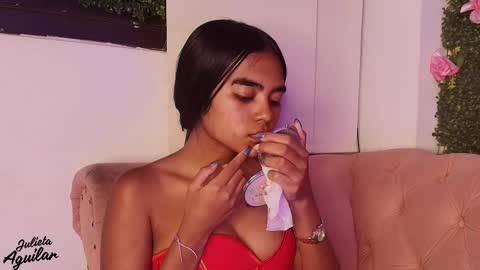 Snapshot of julieta_aguilar chatting on 03/15/26, 06:58 Juli online show from 03/15/26, 06:58