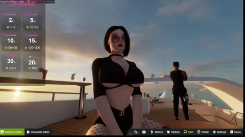 Snapshot of kagome__higurashi chatting on 10/27/25, 06:01 Emily online show from 10/27/25, 06:01