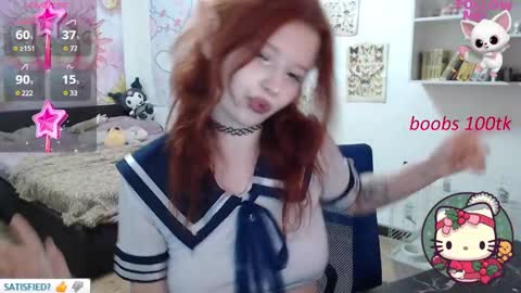 Snapshot of kawaii_angell chatting on 02/01/25, 09:11 anfisa online show from 02/01/25, 09:11