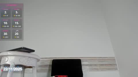 Kimberly 3 online show from 11/22/25, 10:09