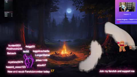 Wolfs Girl online show from 12/10/24, 04:13