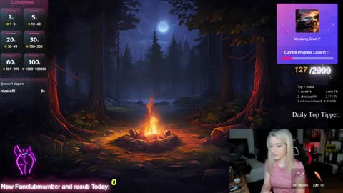 Wolfs Girl online show from 01/26/25, 04:09