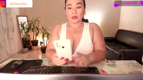 Snapshot of kinkyelise chatting on 12/04/24, 07:39 Jenny online show from 12/04/24, 07:39