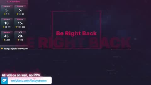 Laceysroom online show from 11/10/25, 08:57