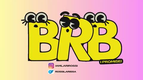 Snapshot of larirossi chatting on 02/05/26, 07:29 Rossi angel online show from 02/05/26, 07:29