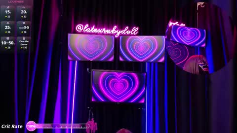 Latex Ruby online show from 11/21/25, 07:51