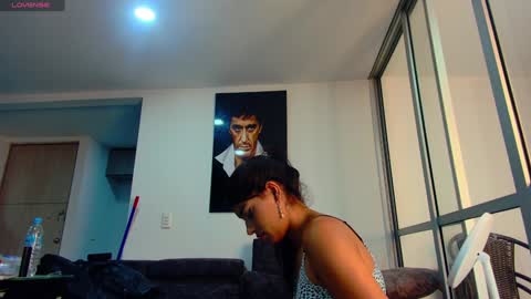 Snapshot of latin_couple77 chatting on 01/27/25, 05:36 Sara y Andy online show from 01/27/25, 05:36