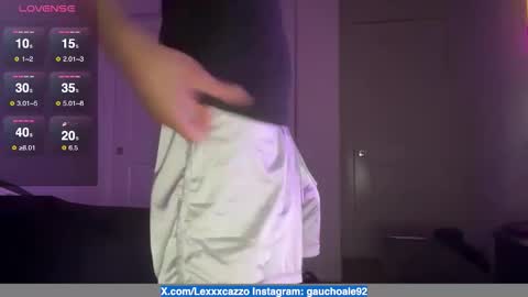 Snapshot of lexxxcazzo chatting on 10/20/25, 09:54 Dromaeosaurex online show from 10/20/25, 09:54