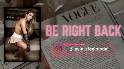 INSTA leylasteel model         online show from 03/22/26, 12:08