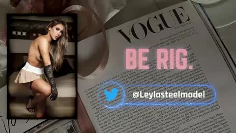 INSTA leylasteel model         online show from 04/27/26, 11:52