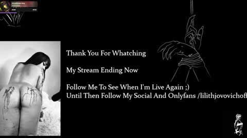 Snapshot of lilith_jovovich chatting on 01/09/25, 06:06              online show from 01/09/25, 06:06
