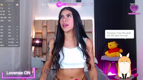 Snapshot of little__sophie18 chatting on 02/26/25, 07:27 Sophie ---- connected from 1400 to 2100 Colombia time online show from 02/26/25, 07:27