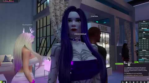 Snapshot of little_doll25 chatting on 10/16/25, 02:40 Succubus Blue online show from 10/16/25, 02:40