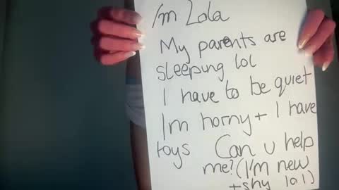 Snapshot of llolaford chatting on 05/15/26, 06:20 lolaaa online show from 05/15/26, 06:20