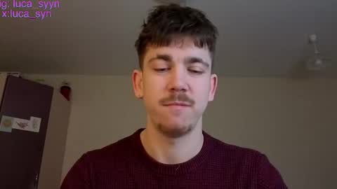 Snapshot of luca_syn chatting on 03/21/26, 07:28 Luca S online show from 03/21/26, 07:28