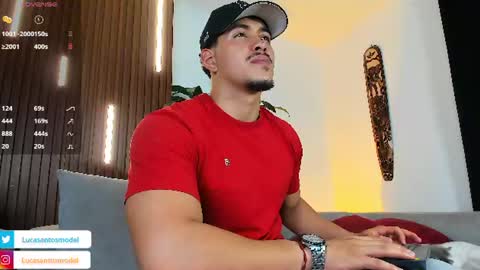 Snapshot of lucasanto_ chatting on 06/23/26, 05:16 LUCA SANTOS online show from 06/23/26, 05:16